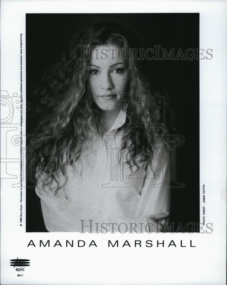 Press Photo Amanda Marshall, a Canadian pop-rock singer - RSL78135 - Historic Images