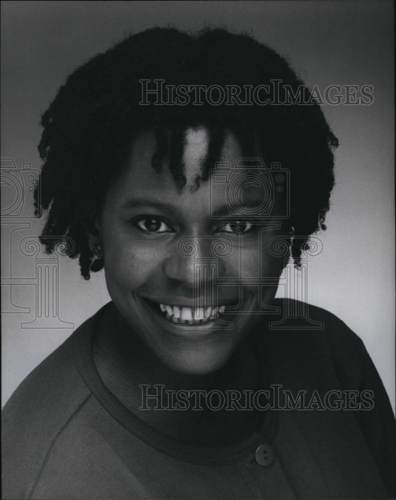 1993 Press Photo Diane Beckett of Jamaica hosted Child show "Talk it out" - Historic Images