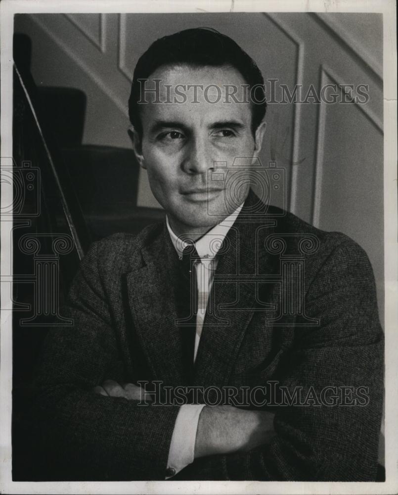 1960 Press Photo Actor James Mitchell As Jigger In &quot;Carousel&quot; - RSL83317 - Historic Images