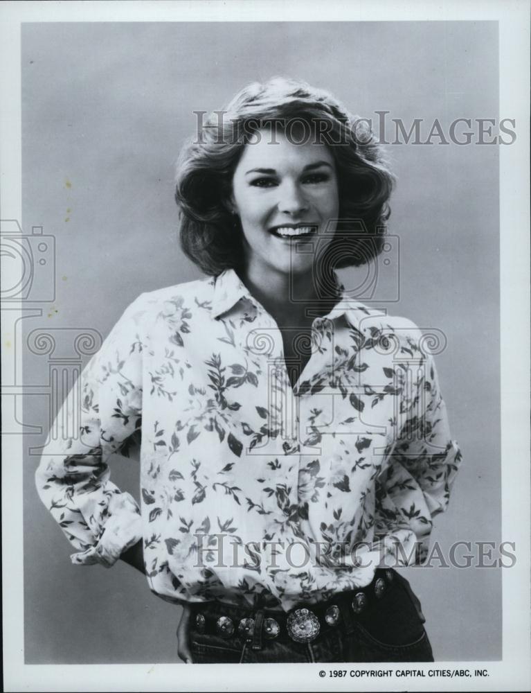 1987 Press Photo Carolyn McCormick Spenser for Hire - RSL45463 - Historic Images