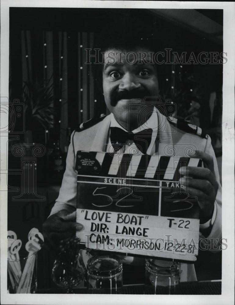 Press Photo American Actor Ted Lange stars in "Love Boat" - RSL44643 - Historic Images