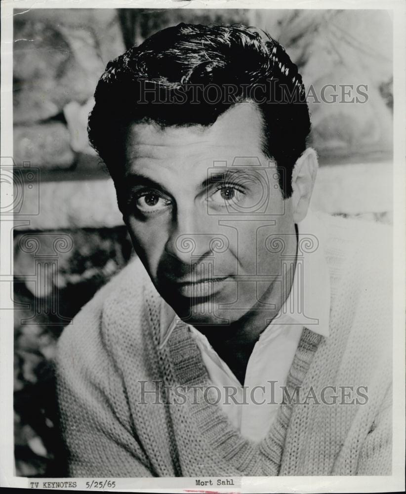 1965 Press Photo Comedian Mort Sahl - RSL65469 - Historic Images