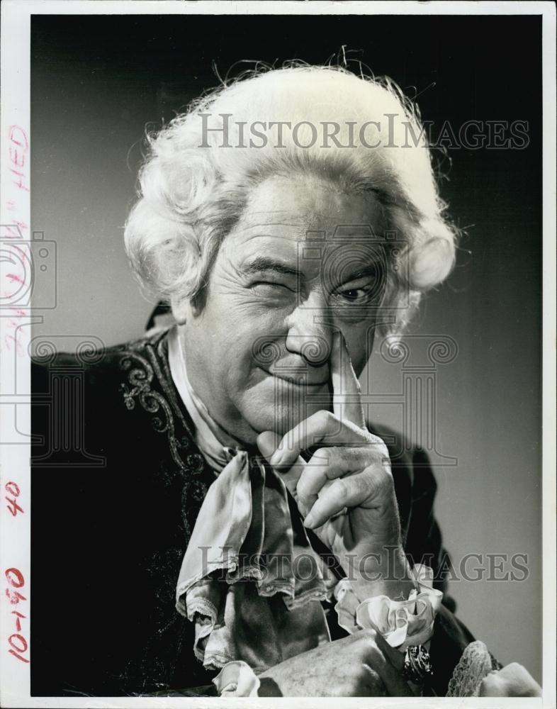 Press Photo Maurice Evans In &quot;Daniel Boone&quot; - RSL61095 - Historic Images