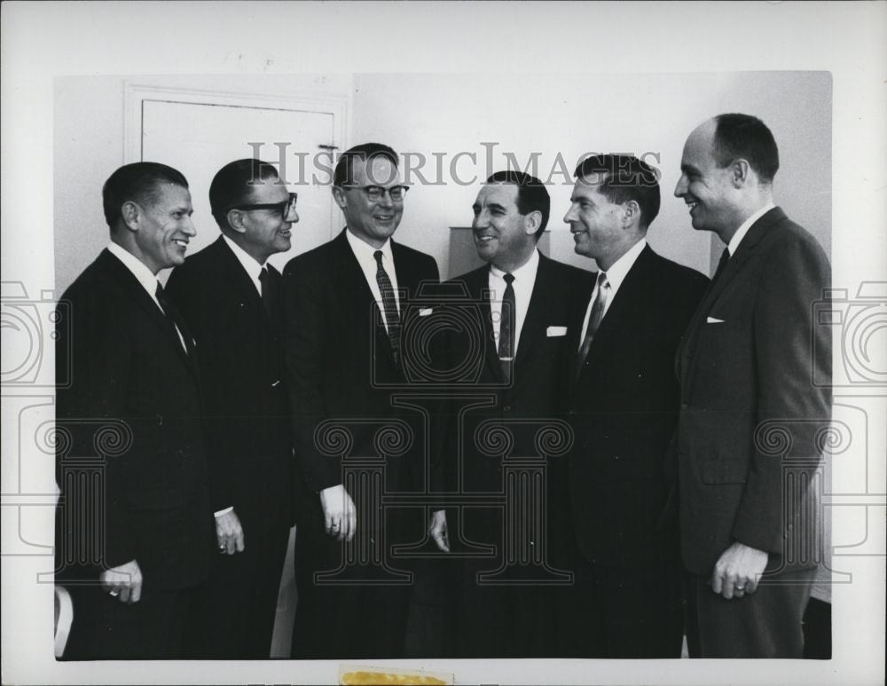 1961 Press Photo Governor&#39;s Meeting Governor John Volpe - RSL40363 - Historic Images