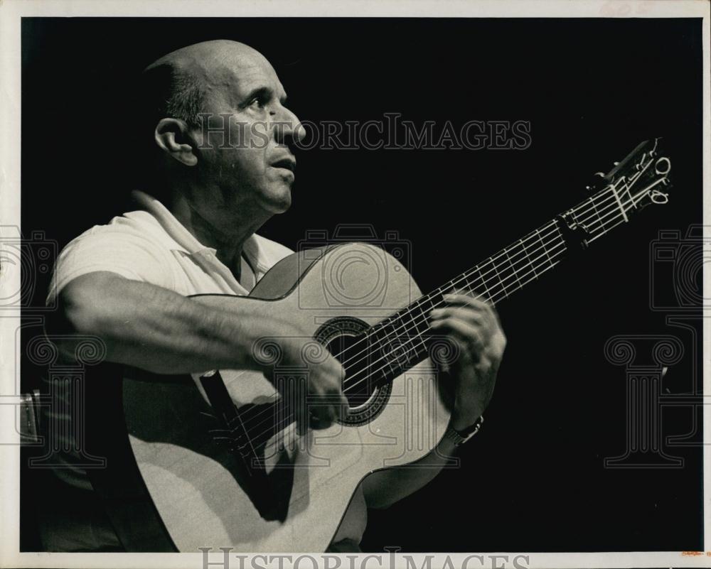 1965 Press Photo Carlos Montoya, Flamenco Guitarist - RSL70151 - Historic Images