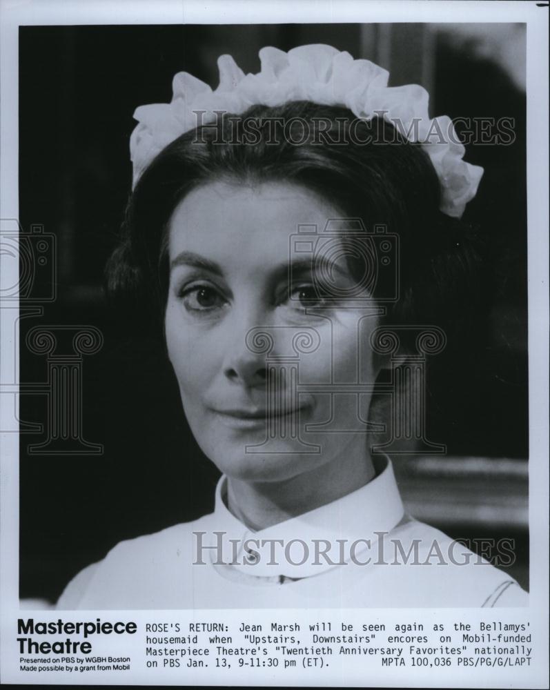 1974 Press Photo Jean Marsh &quot;Upstairs Downstairs&quot; - RSL79001 - Historic Images