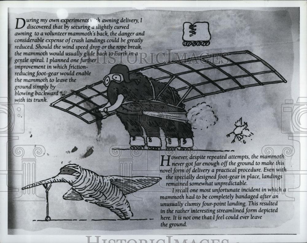 1988 Press Photo From David Macaulay's Book "How Things Work" - RSL87341 - Historic Images