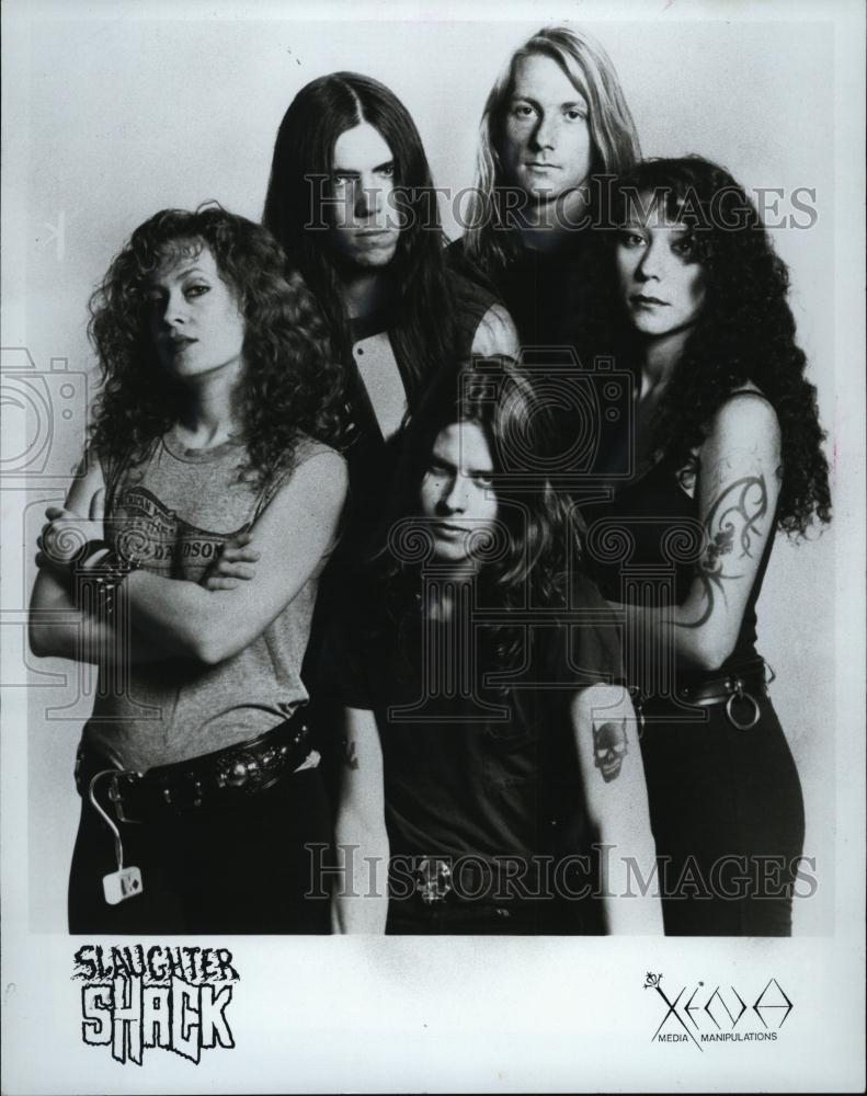 1990 Press Photo Slaughter Shack Band Ellen John Queenan Colin Burns Dana Ong - Historic Images