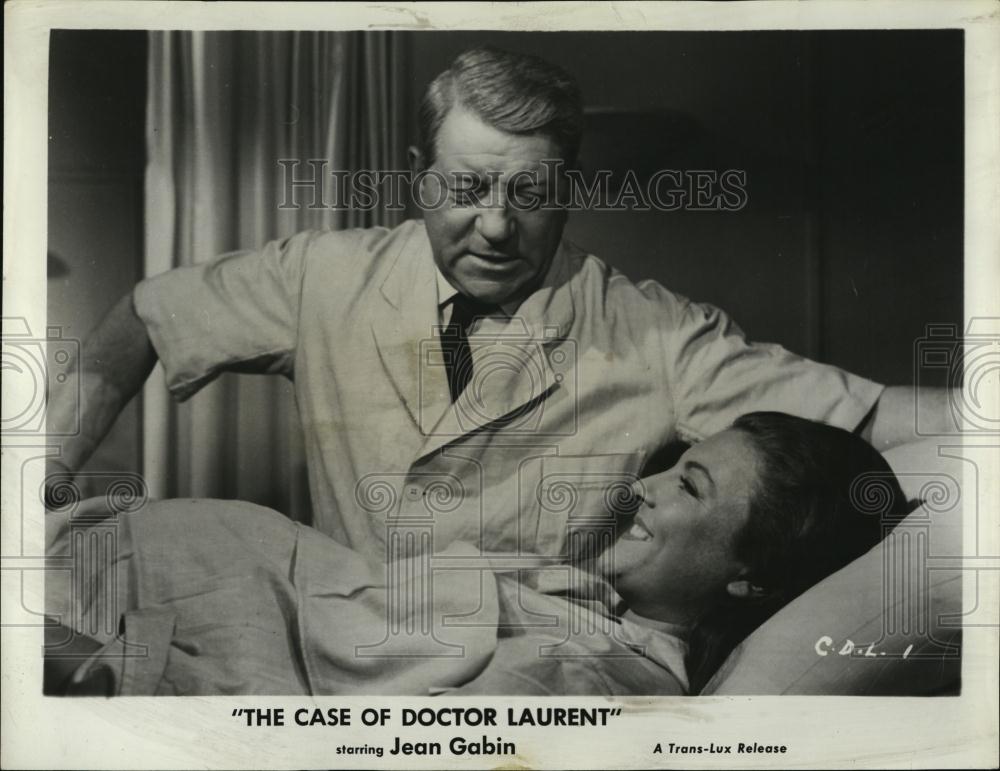 1958 Press Photo Jean Gabin in "The Case of Doctor Laurent" - RSL08089 - Historic Images