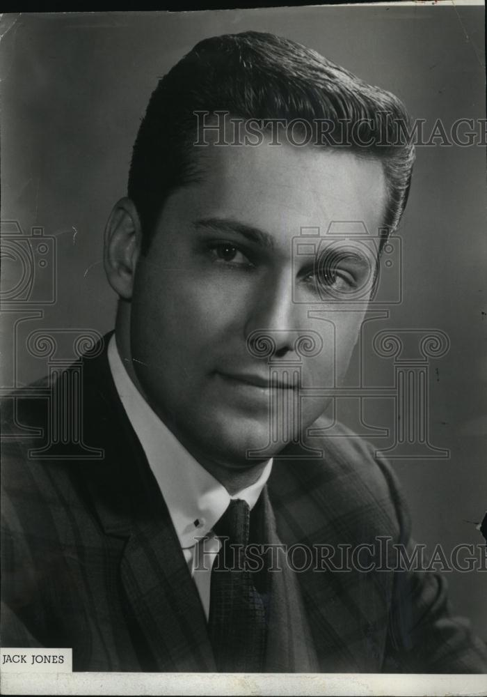 1963 Press Photo Actor And Singer Jack Jones - RSL84067 - Historic Images