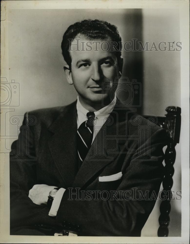 Press Photo Herb Caen Author Don&#39;t Call It Frisco - RSL92571 - Historic Images