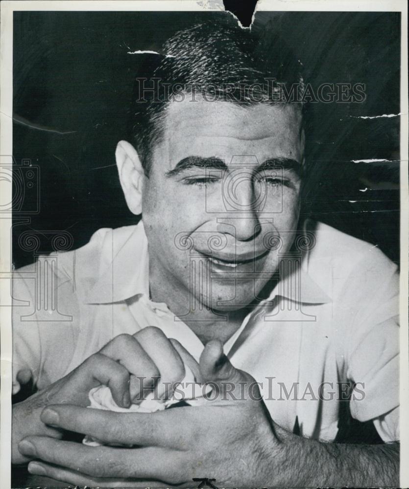 1959 Press Photo Alexander Robillard VIV Held on Murder Charge - RSL02321 - Historic Images