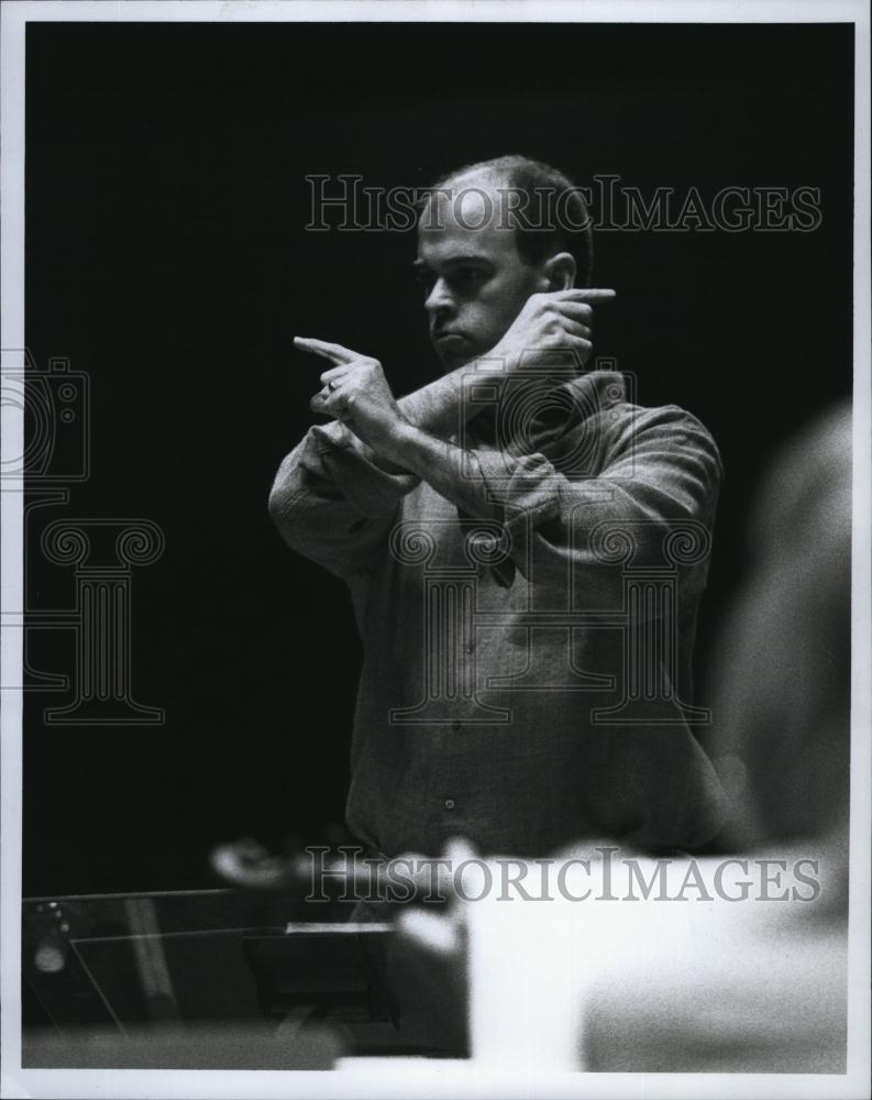 2005 Press Photo Gil Rose Conductor Music Director Boston Modern Orchestra - Historic Images