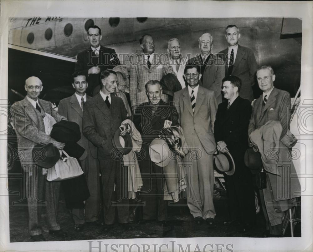 1946 Press Photo Editors, Denny,Hills,Kilman,Howard,Christenson - RSL88189 - Historic Images