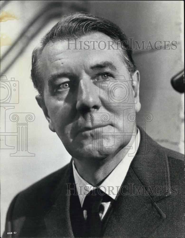 1970 Press Photo English Actor Michael Redgrave in &quot;Battle of Britain&quot; - Historic Images