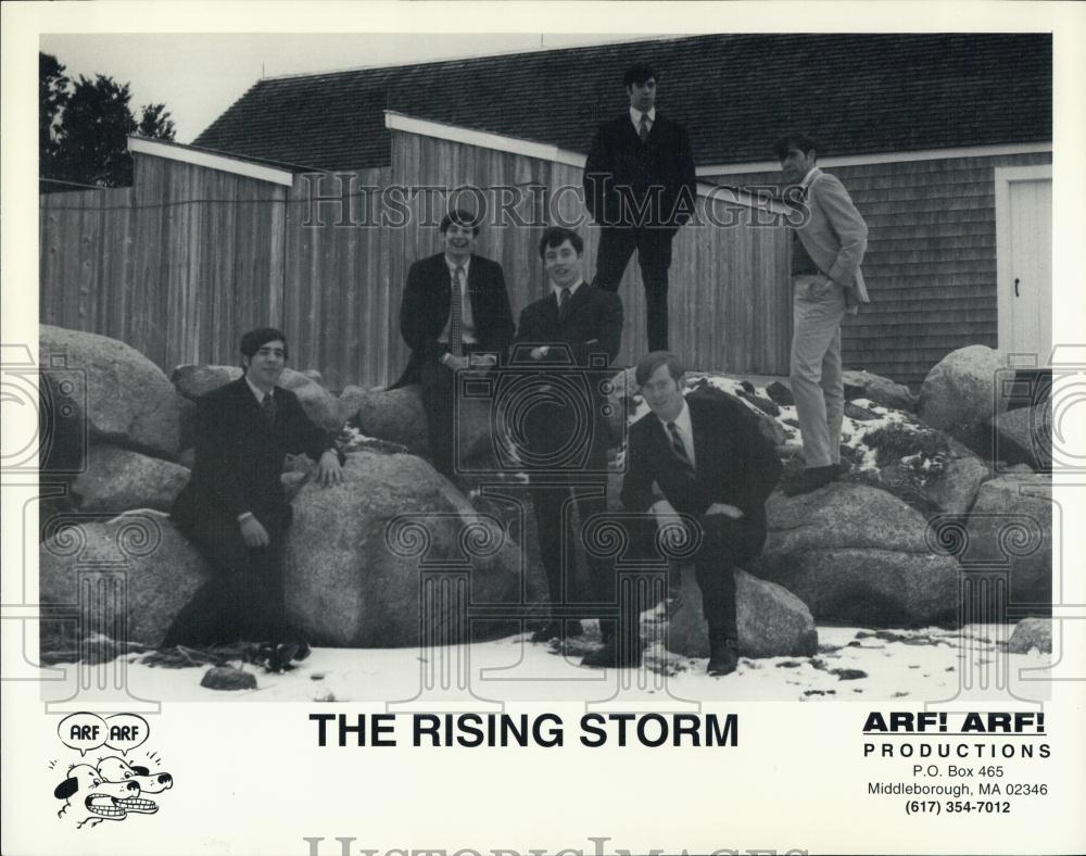 Press Photo Members Of Music Group The Rising Storm - RSL04741 - Historic Images