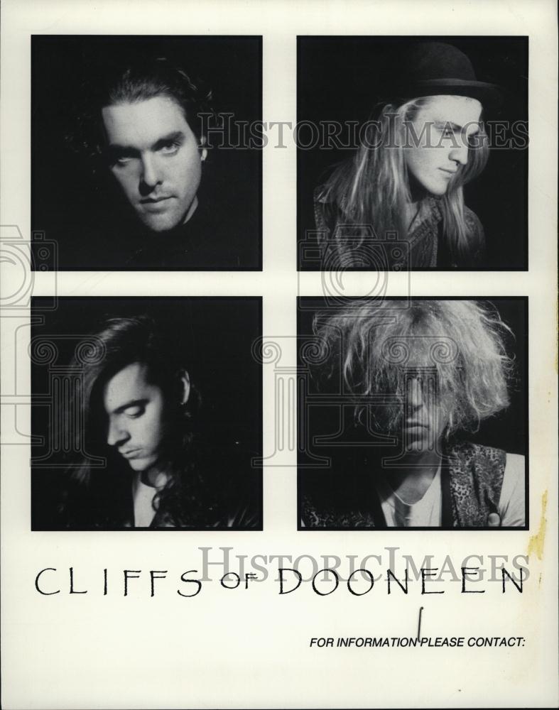 Press Photo Band Cliffs Of Dooneen Individual Portraits - RSL42129 - Historic Images