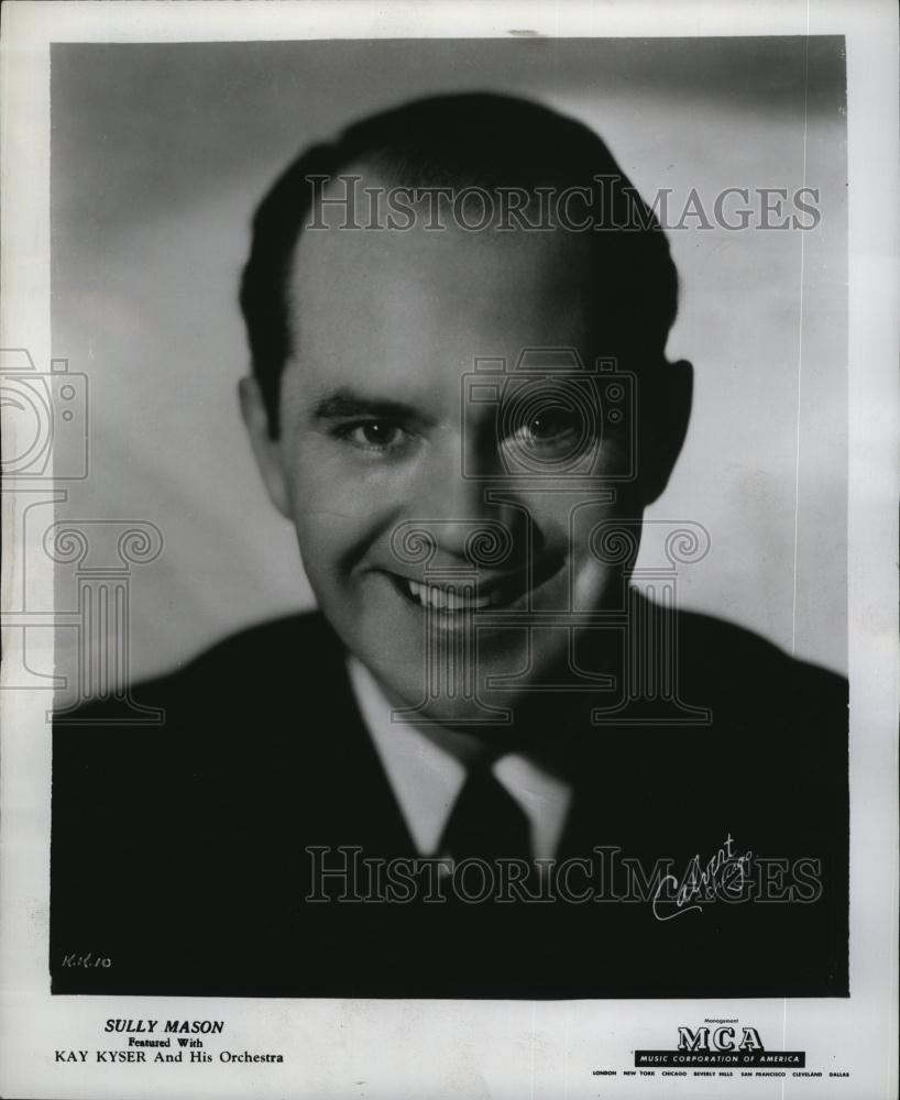 Press Photo Sully Mason Featured with Kay Kyser and his Orchestra - RSL78115 - Historic Images