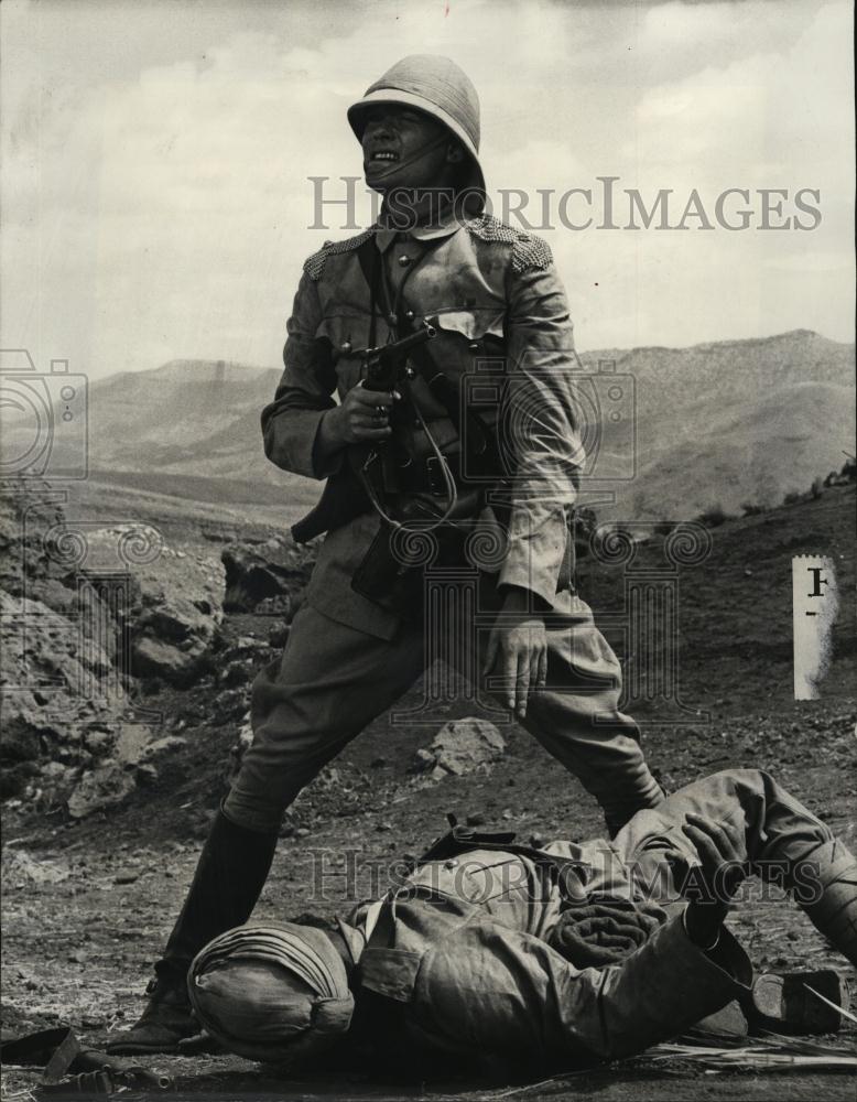 1972 Press Photo Simon Ward in film &quot;Young Winston&quot; - RSL45649 - Historic Images