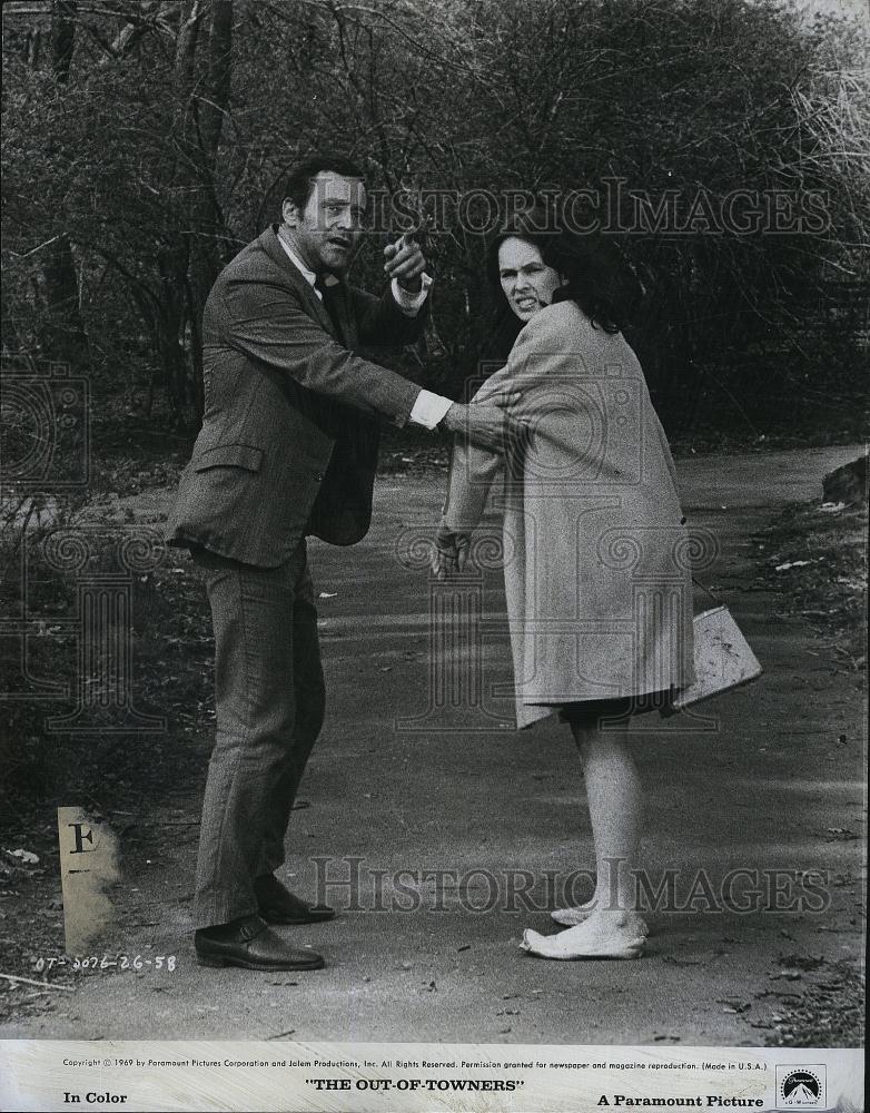 1970 Press Photo Actress Sandy Dennis in &quot;The Our Of Towners&quot; - RSL81451 - Historic Images