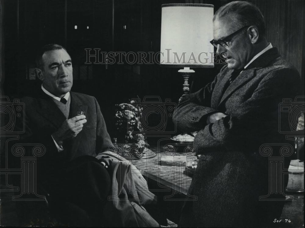 1969 Press Photo Actor Anthony Quinn The Shoes of the Fisherman - RSL40137 - Historic Images