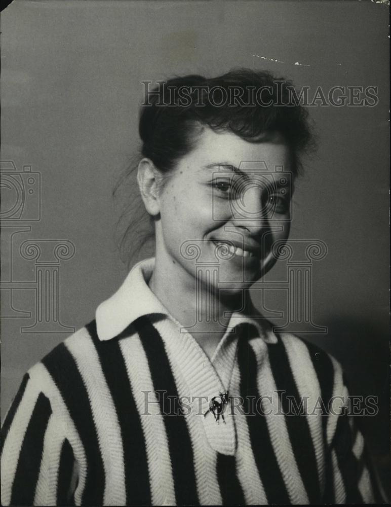 1965 Press Photo Valentina Zhukova Of The Moiseyev Dance Company - RSL40833 - Historic Images