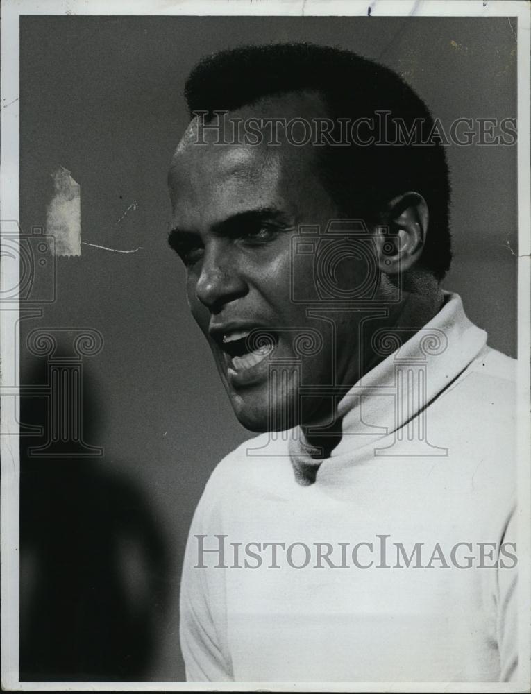 1968 Press Photo Singer Harry Belafonte Actor Petula - RSL47313 - Historic Images