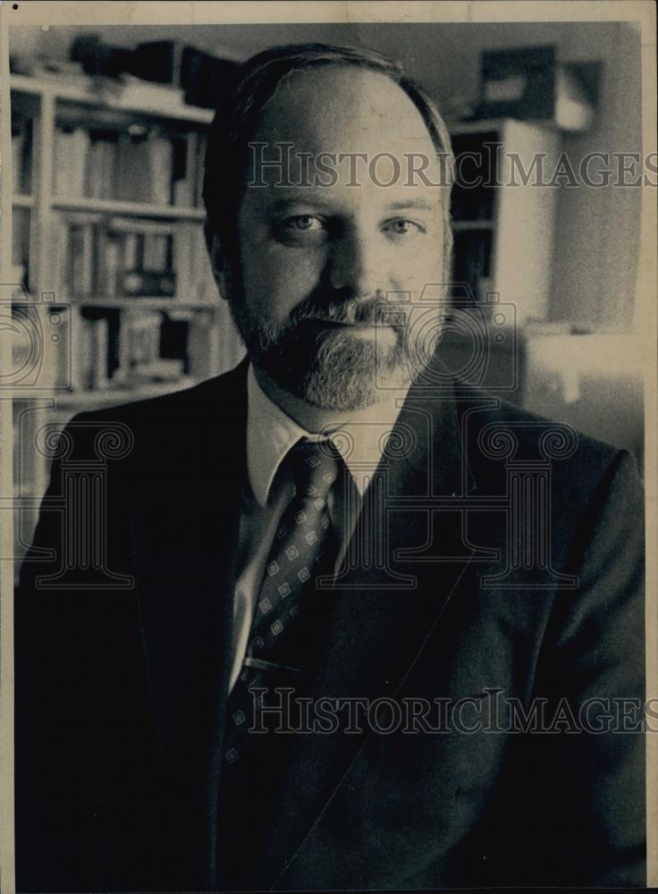 1988 Press Photo Chester Quarles University of Mississippi Law Enforcement Progr - Historic Images