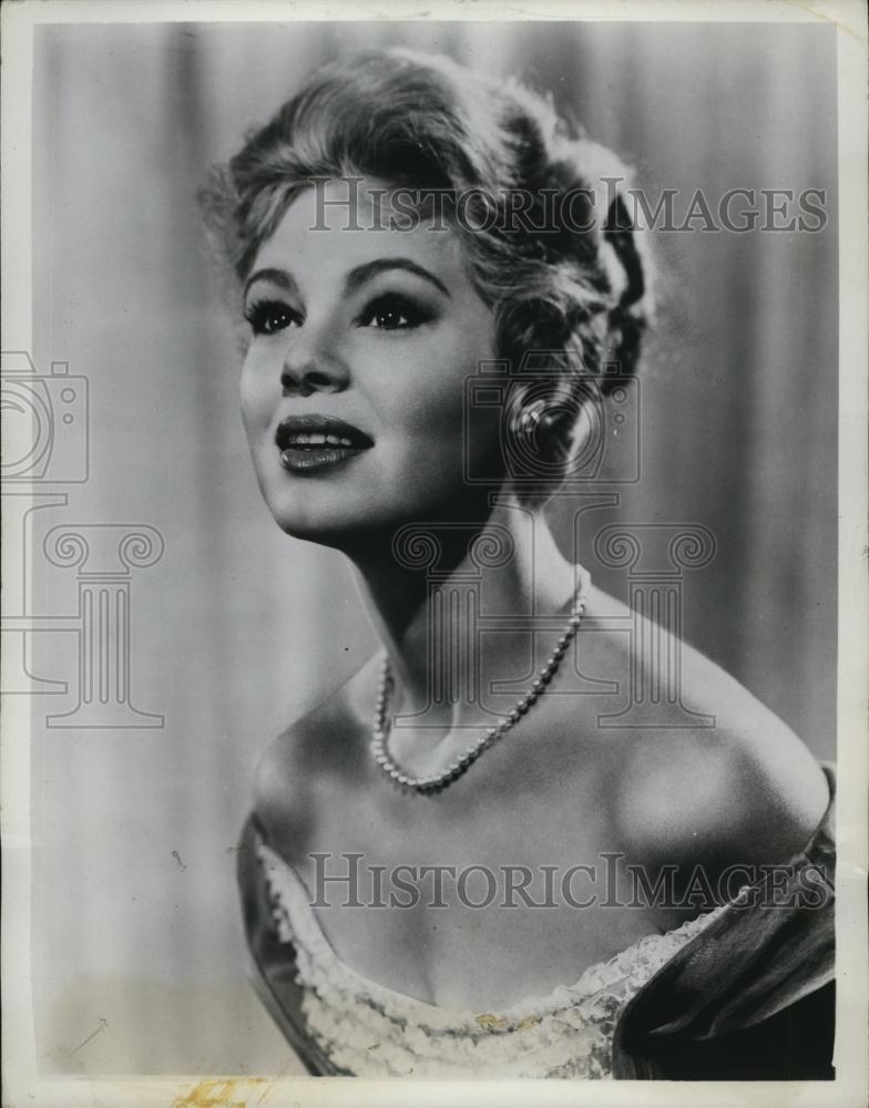 1960 Press Photo Betsy Palmer, &quot;Once More, with Feeling&quot; - RSL46513 - Historic Images