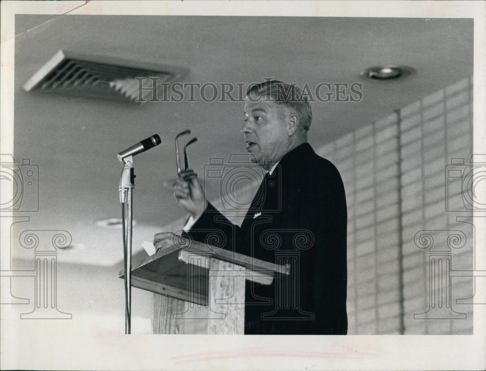 1968 Press Photo Florida Presbyterian President Dr William H Kadel - RSL68805 - Historic Images