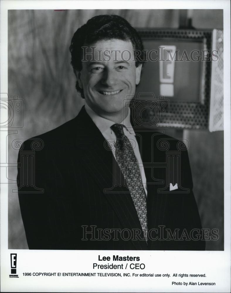 Press Photo Lee Masters, President, CEO - RSL79217 - Historic Images