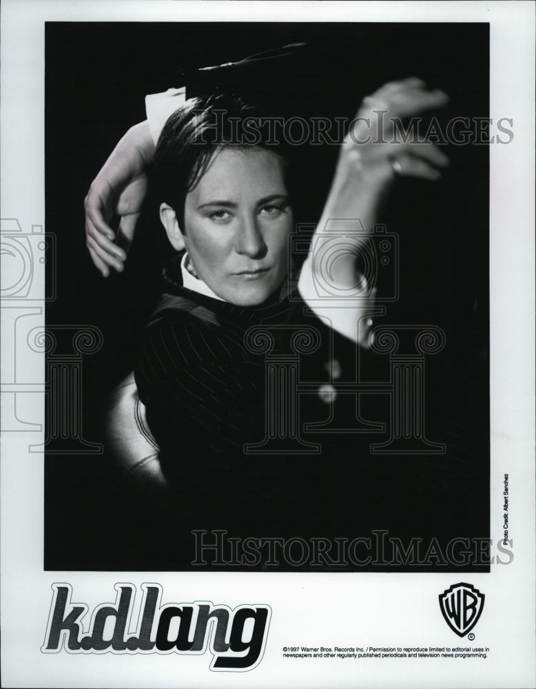 1997 Press Photo KD Lang Musician singer Recording Artist Entertainer - Historic Images