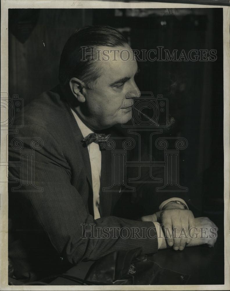 1960 Press Photo Martin FFaygiven up his high psid job for MTA Position - Historic Images