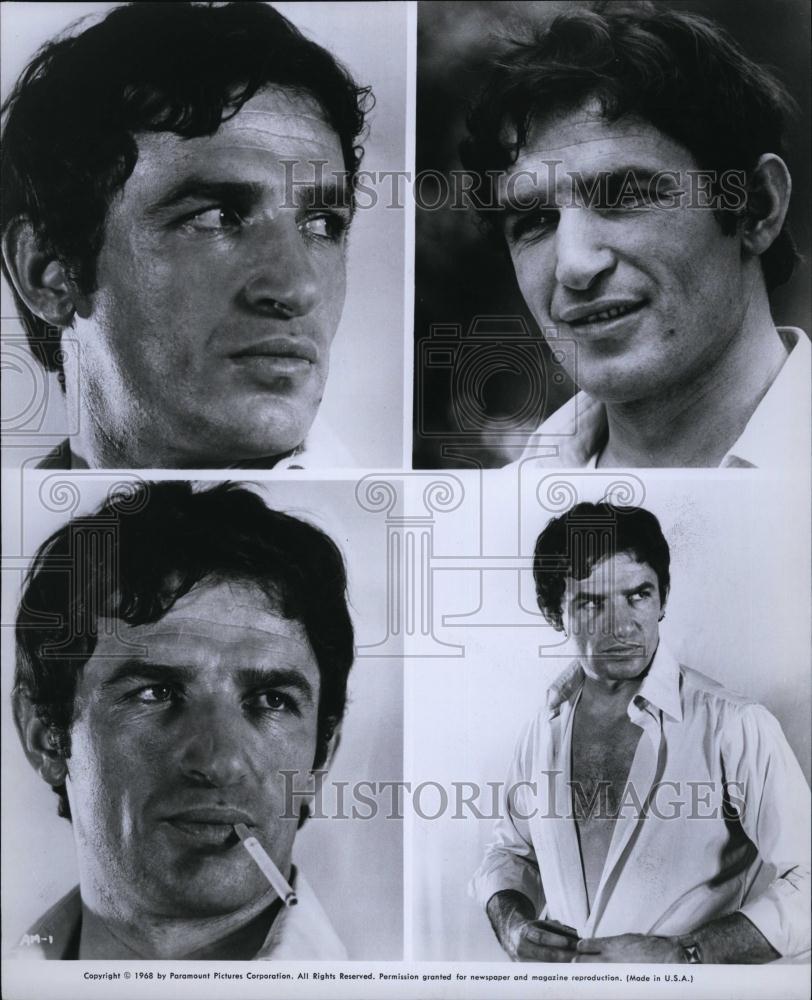 1968 Press Photo Yugoslavian Actor Bekim Feymu In The Adventurers - RSL84681 - Historic Images