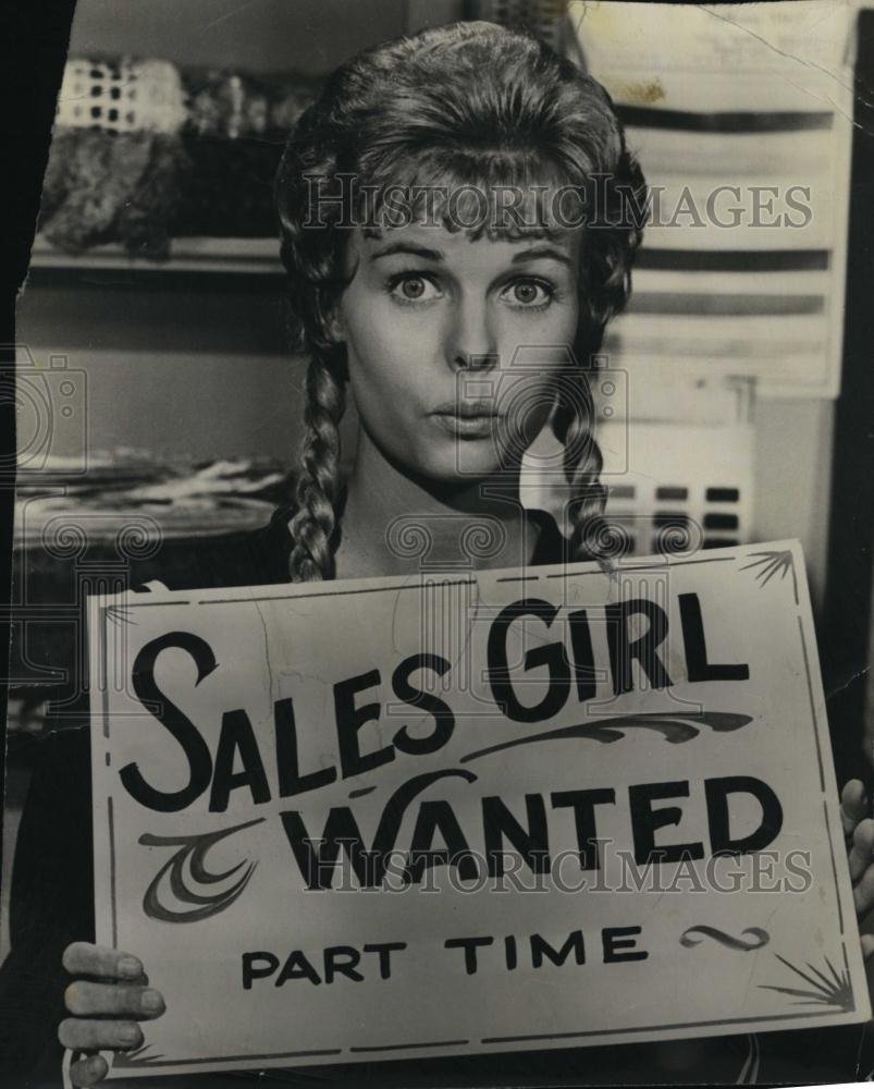 1962 Press Photo Actress Cynthia Pepper, Margie - RSL84801 - Historic Images