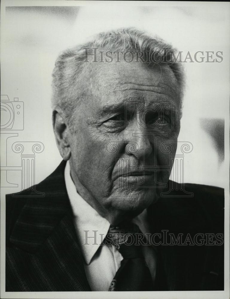 1977 Press Photo Actor Ralph Bellamy - RSL41517 - Historic Images