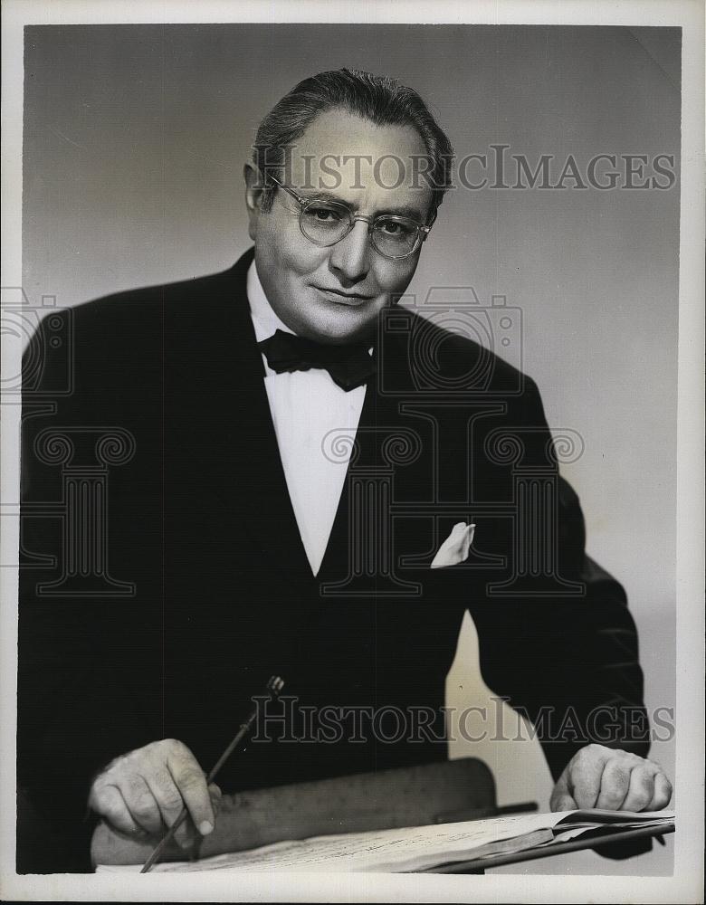 1949 Press Photo Conductor Mishel Piastro - RSL81221 - Historic Images