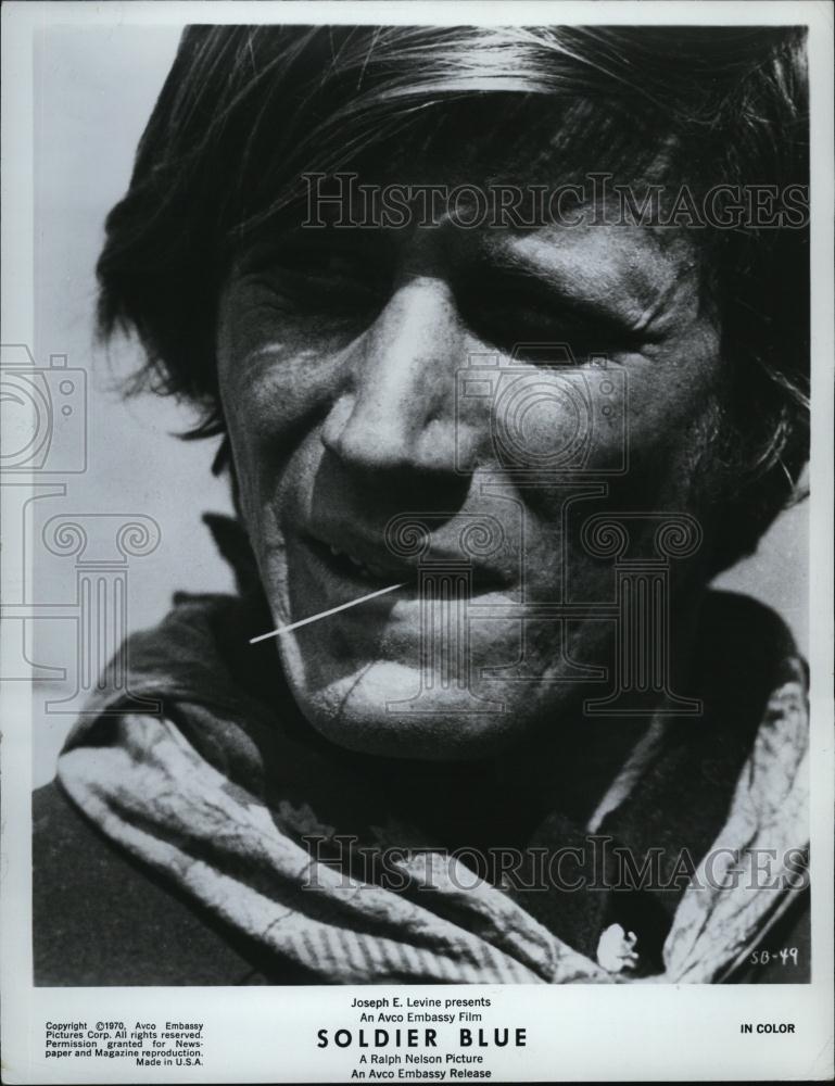 1971 Press Photo Peter Strauss Stars In "Soldier Blue" - RSL47909 - Historic Images