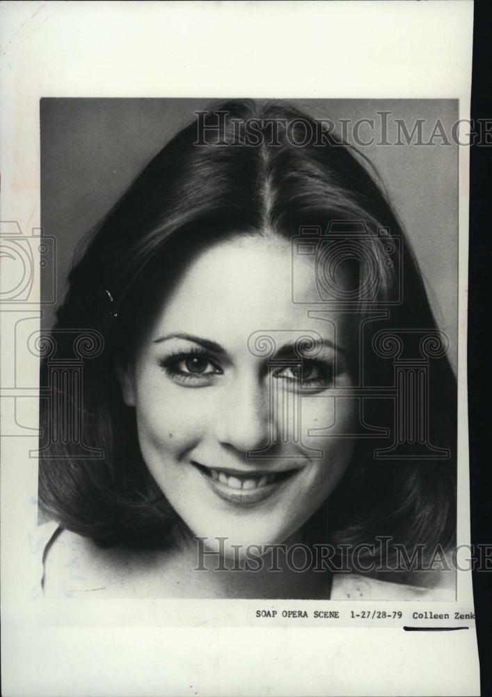 1979 Press Photo Colleen Zenk Stars On "As The World Turns" - RSL40763 - Historic Images