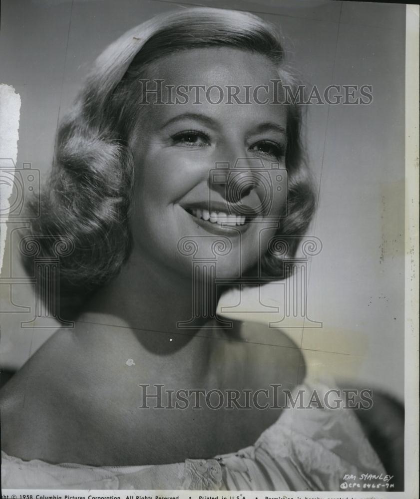 1955 Press Photo Actress Kim Stanley stars That Old Black Magic&quot; - RSL80577 - Historic Images