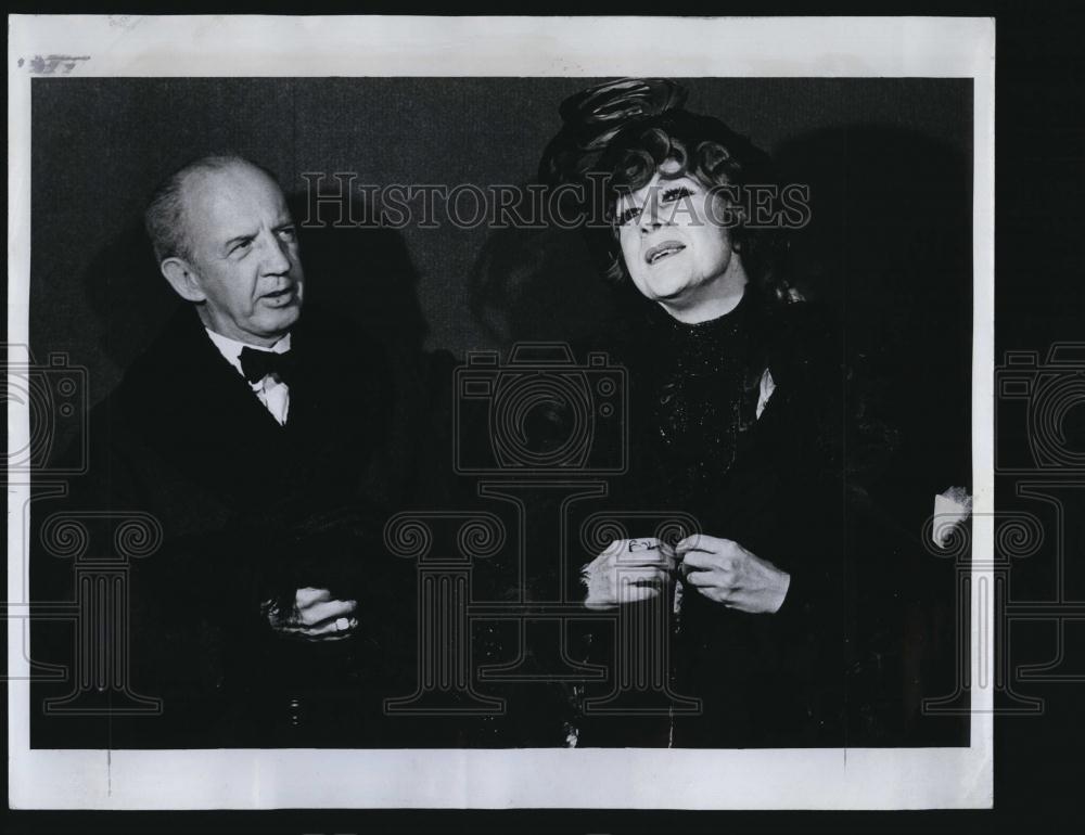 1973 Press Photo Alexander Reed and Patricia Falkenhain in &quot;Dear Antoine&quot; - Historic Images