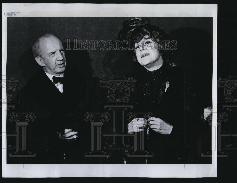 1973 Press Photo Alexander Reed and Patricia Falkenhain in "Dear Antoine" - Historic Images
