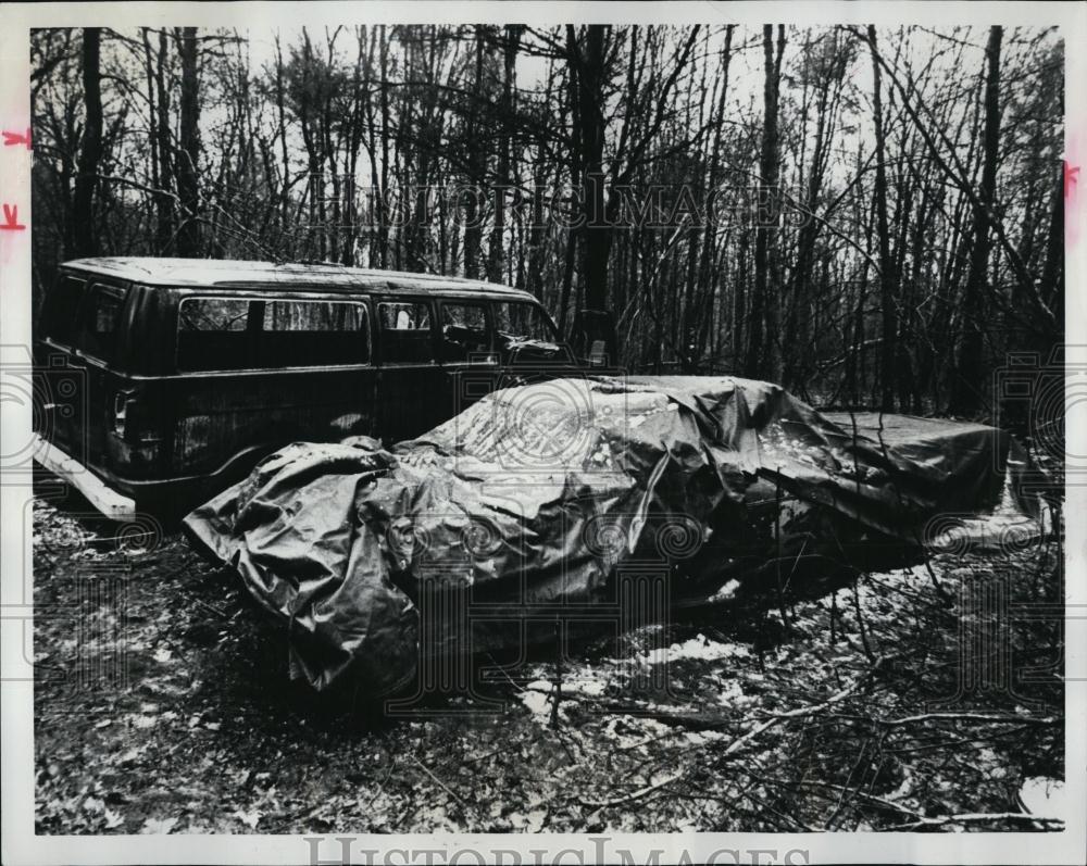 1979 Press Photo Crime scene where Mrs Diane Dion was slain in Norton,Mass - Historic Images