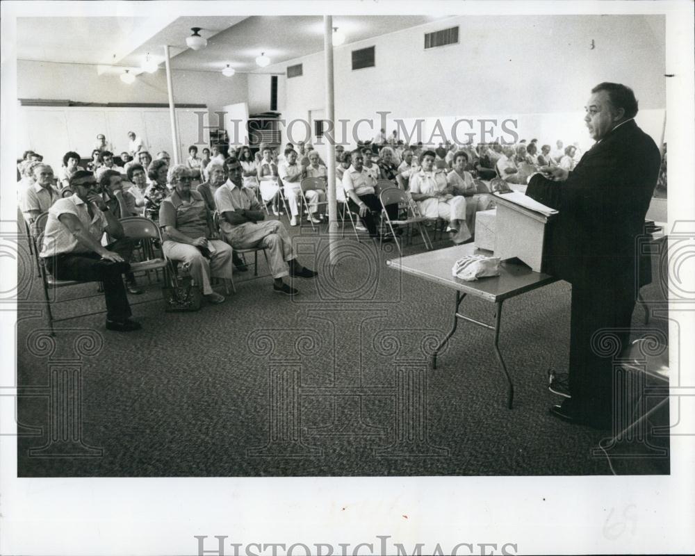 1979 Press Photo Residents of St Petersburg Neighborhood meeting - RSL68149 - Historic Images