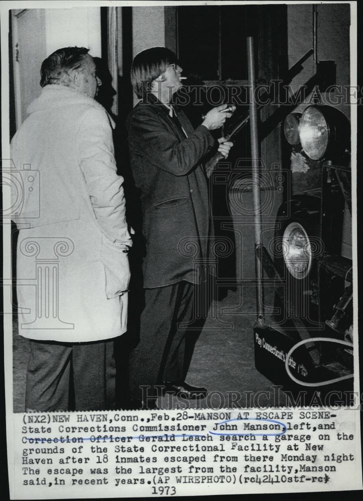 1973 Press Photo State Corrections Commissioner John Mason - RSL40667 - Historic Images