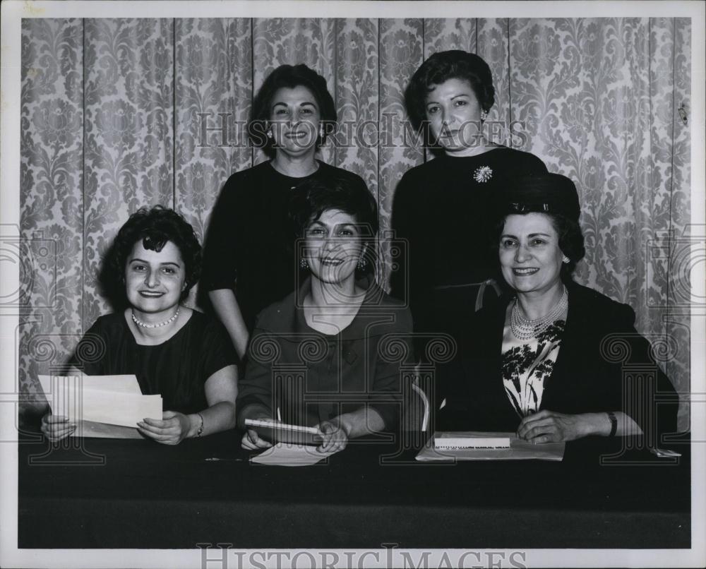 1962 Press Photo L DeAngelis, D Vollono,L Carbone,R Cioppa, Mr J Polcari - Historic Images