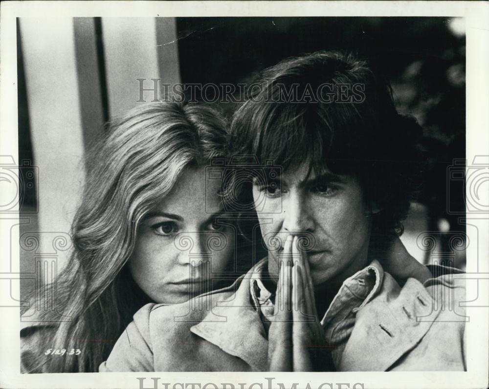 1972 Press Photo Tuesday Weld & Tony Perkins in "Play It As It Lays" - RSL00727 - Historic Images