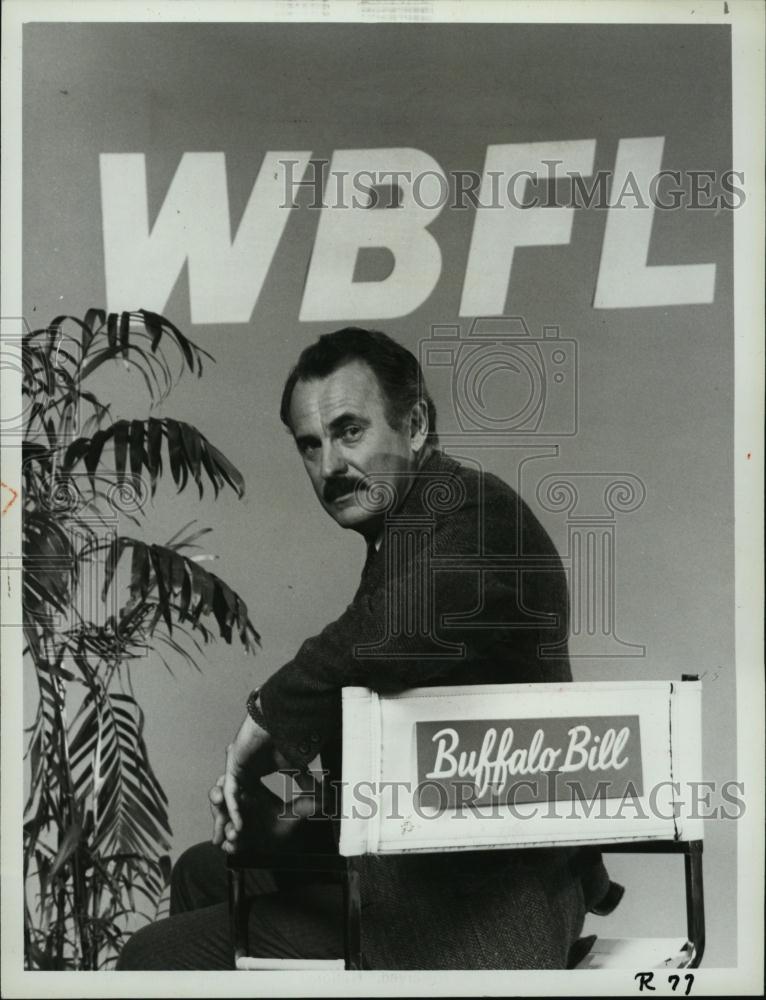 1983 Press Photo Dabney Coleman stars as Bill Bittinger in NBC's "Buffalo Bill" - Historic Images