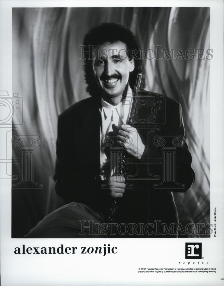 1991 Press Photo Alexander Zonjic is a professional flutist - RSL40825 - Historic Images