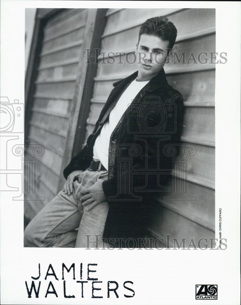 Press Photo Musician Jamie Walters on Atlantic music label - RSL01259 - Historic Images
